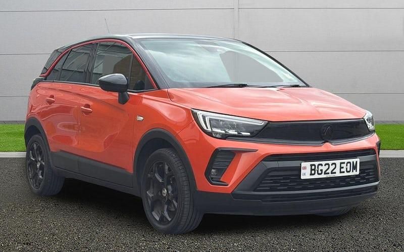 Used Vauxhall Crossland GS Line 110 HP (80 kW) 2022 Orange SUV