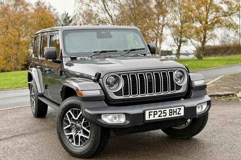 Grey Used 2025 Jeep Wrangler Sahara SUV | £52,870 (Expensive) - Image 1/1