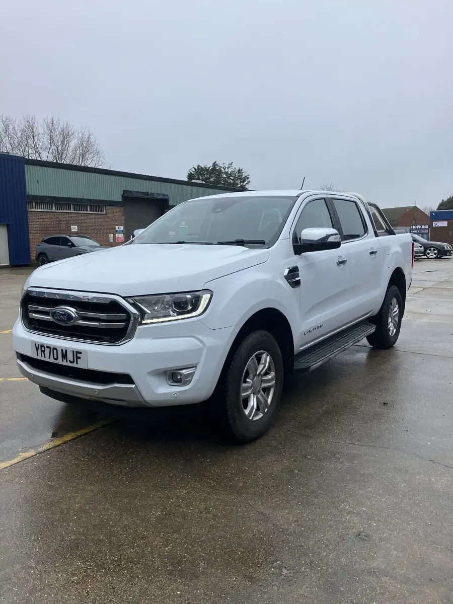 Used Ford Ranger Limited 2020 White Pickup