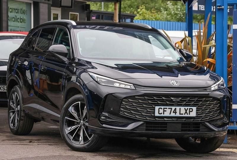 Black Used 2024 MG HS Trophy SUV | £21,491 (Expensive) - Image 1/3