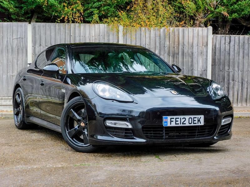 Black Used 2012 Porsche Panamera Turbo Sedan | £19,695 - Image 1/4