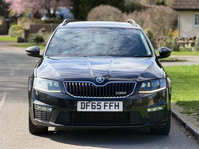 Used Skoda Octavia vRS 2015 Black Hatchback