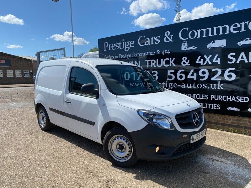 White Used 2018 Mercedes Citan 110 Van | £5,790 (Good price) - Image 1/4