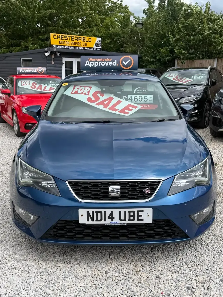 Used Seat Leon FR 2014 Blue Hatchback