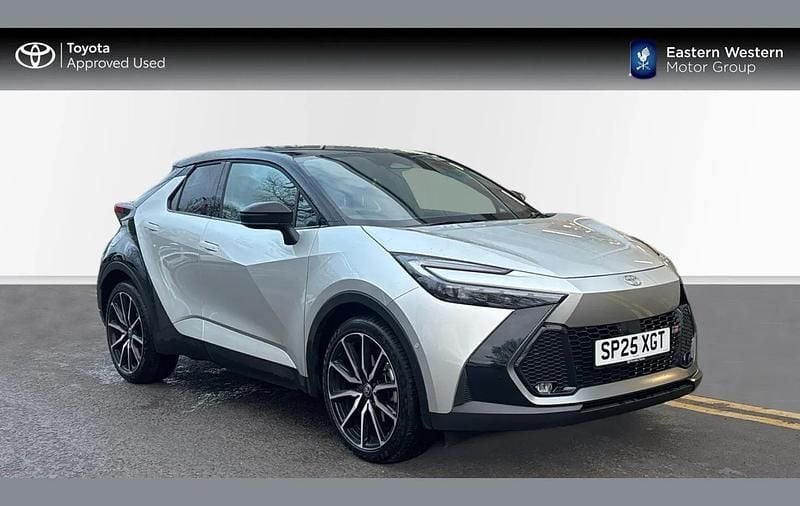 Silver Used 2025 Toyota C-HR+ Sport SUV | £33,499 - Image 1/4