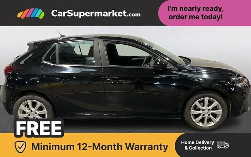 Used Vauxhall Corsa Design Edition 75 HP (55 kW) 2023 Black Hatchback