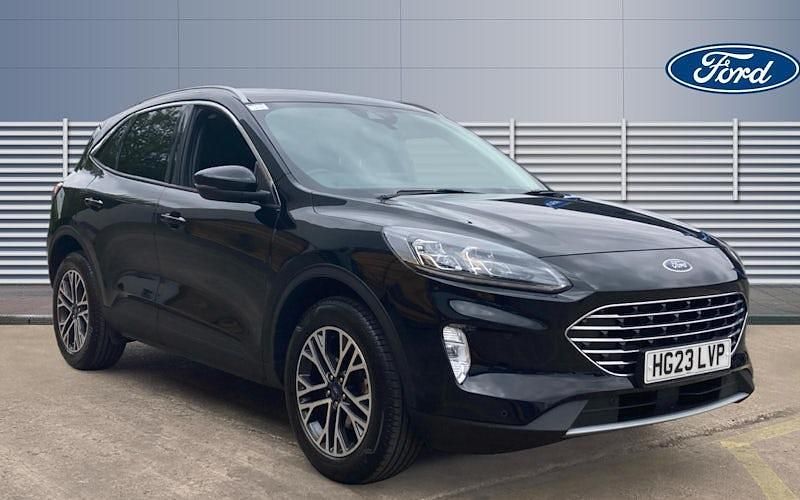 Black Used 2023 Ford Kuga Titanium SUV | £18,680 (Good price) - Image 1/4