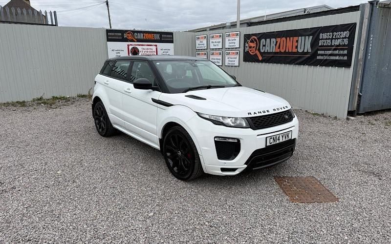 Used Land Rover Range Rover evoque Prestige 190 HP (139 kW) 2013 White SUV