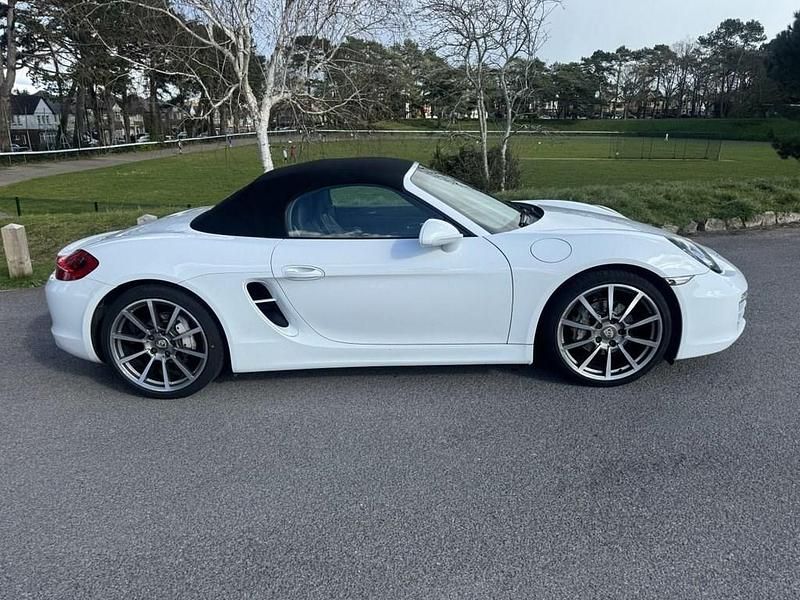 Used Porsche Boxster 265 HP (194 kW) 2013 White Cabriolet