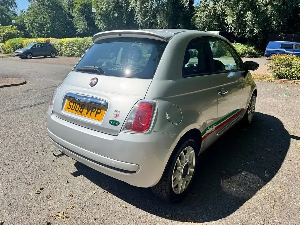 Used Fiat 500 Sport 100 HP (73 kW) 2008 Silver Hatchback