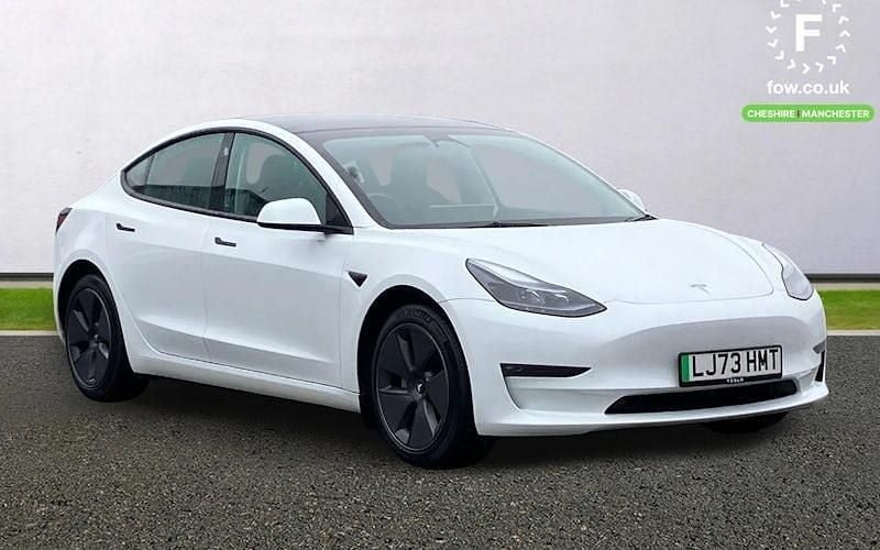 Used Tesla Model 3 Long Range RWD 208 kW (283 HP) 2023 White Sedan