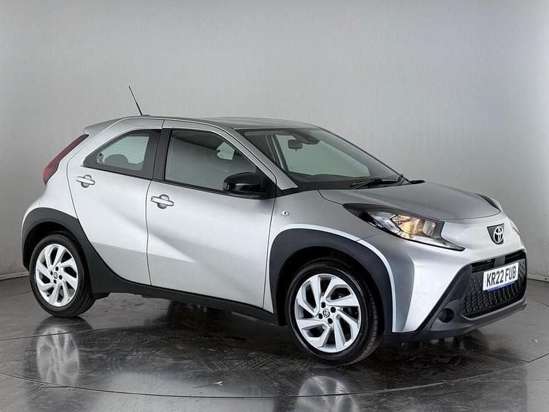 Silver Used 2022 Toyota Aygo PURE Hatchback | £10,450 (Fair price) - Image 1/3
