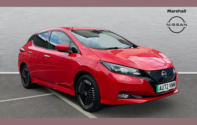 Red Used 2022 Nissan Leaf N-Connecta Hatchback | £13,682 (Good price) - Image 1/4