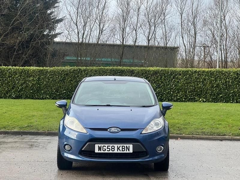 Used Ford Fiesta Zetec 2009 Blue Hatchback