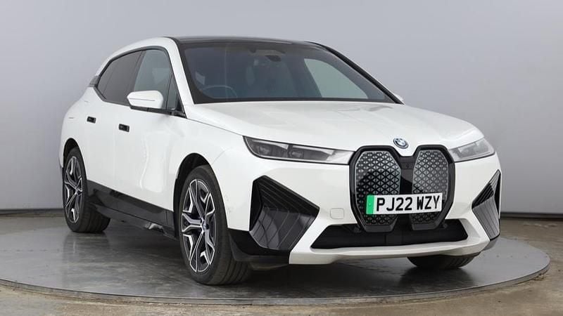 White Used 2022 BMW iX M Sport SUV | £49,995 (Fair price) - Image 1/4