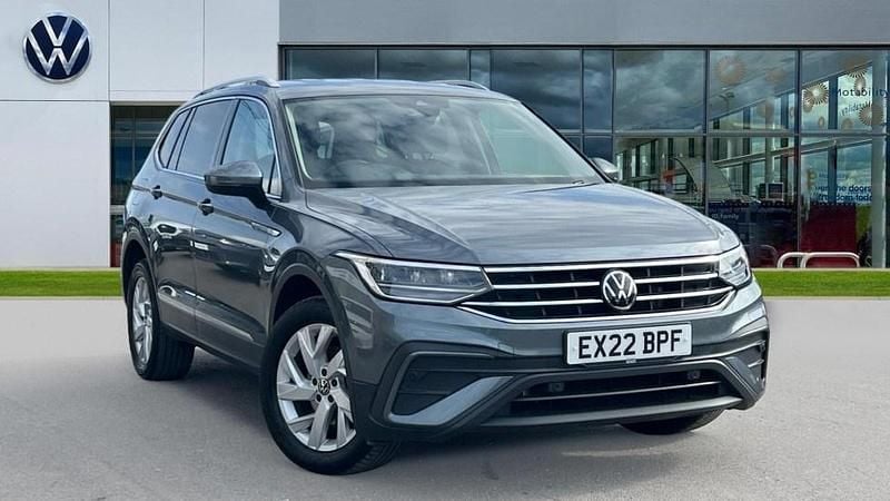 Grey Used 2022 VW Tiguan Allspace Life SUV | £20,732 (Super price) - Image 1/4