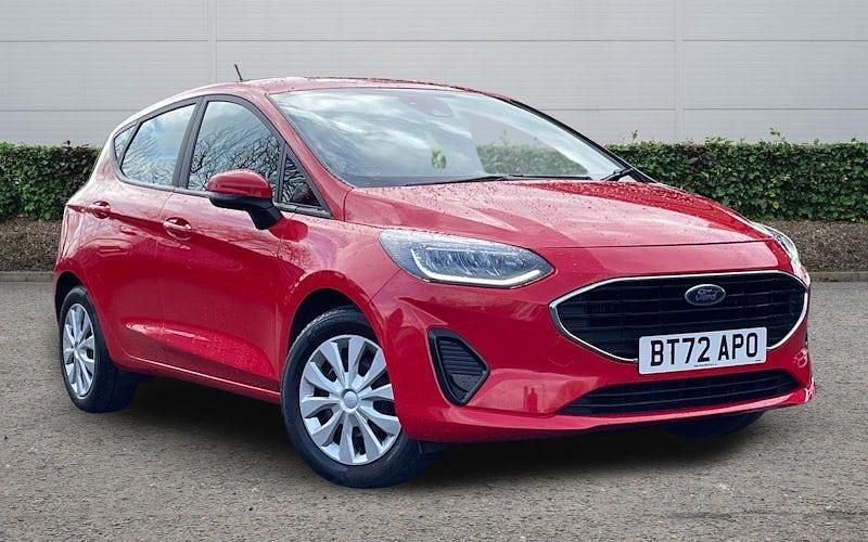 Used Ford Fiesta Trend 101 HP (74 kW) 2022 Red Hatchback