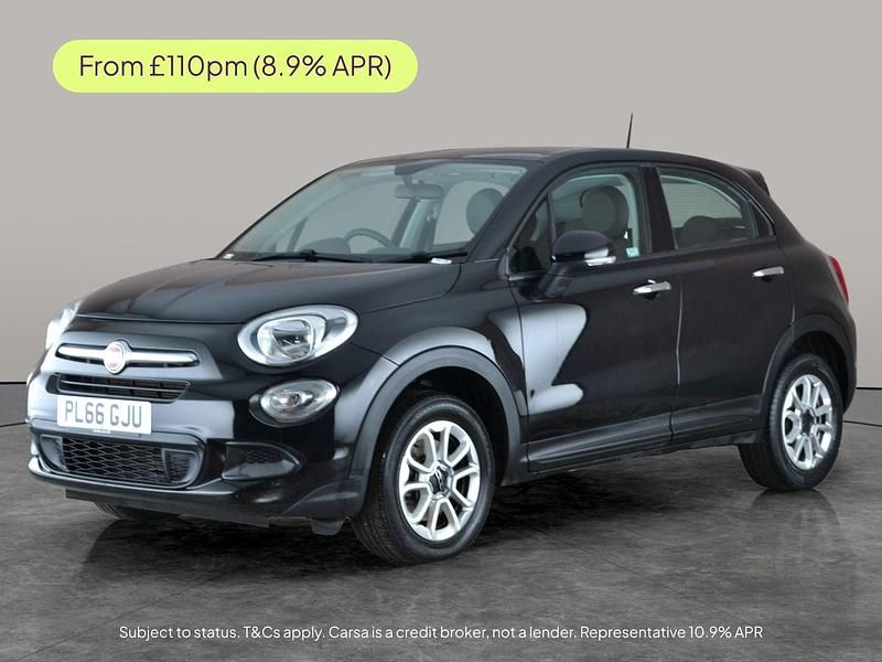 Black Used 2016 Fiat 500X Pop SUV | £5,854 (Fair price) - Image 1/2