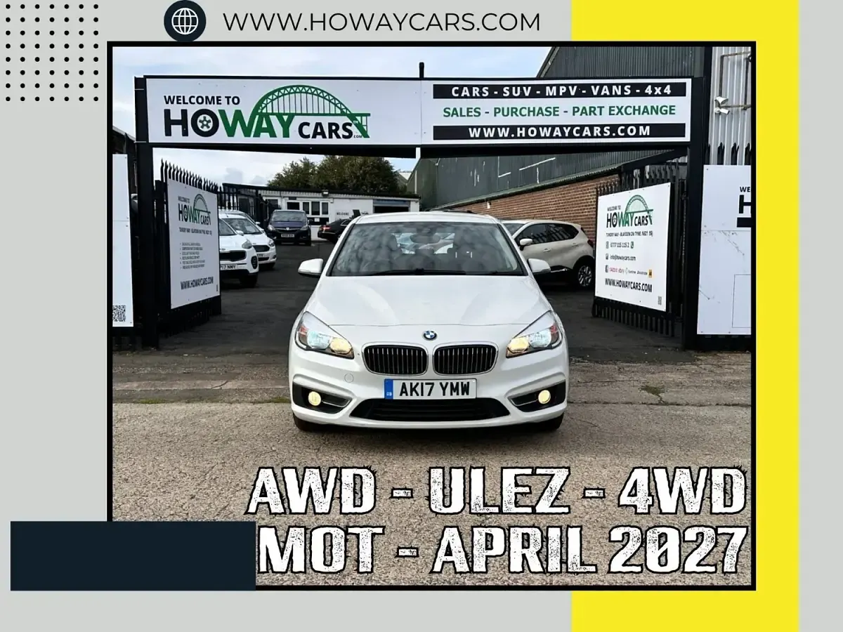 Used BMW 225 Luxury Line 2017 White Hatchback