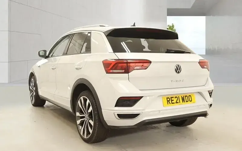 Used VW T-Roc R-line 150 HP (110 kW) 2021 Silver SUV