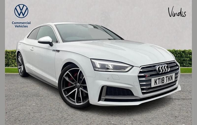 Used Audi S5 Design 354 HP (260 kW) 2018 White Coupe