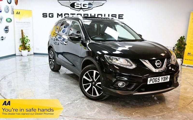 Black Used 2015 Nissan X-Trail Tekna SUV | £7,995 (Good price) - Image 1/4