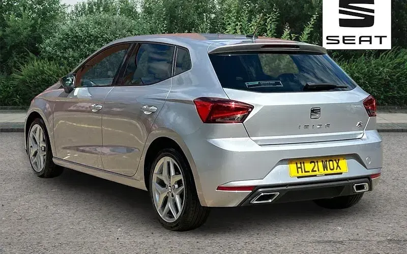 Used Seat Ibiza FR 110 HP (80 kW) 2021 Silver Hatchback