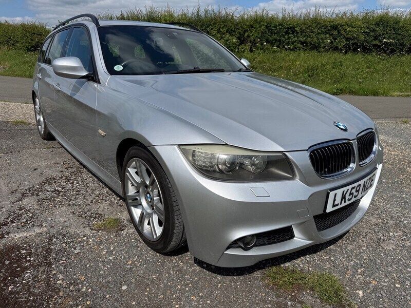 Silver Used 2009 BMW 325 M Sport Estate | £7,650 - Image 1/4