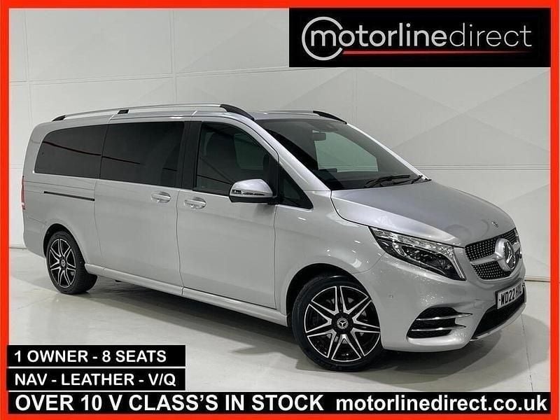 Silver Used 2022 Mercedes V220 AMG line MPV | £49,975 (Super price) - Image 1/4