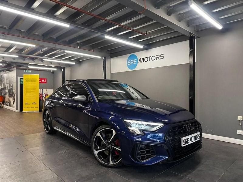 Used Audi S3 Advanced 310 HP (228 kW) 2021 Blue Sedan