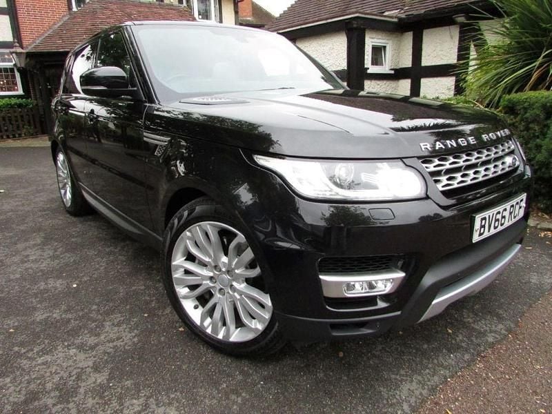 Black Used 2016 Land Rover Range Rover Sport HSE SUV | £15,499 (Fair price) - Image 1/4