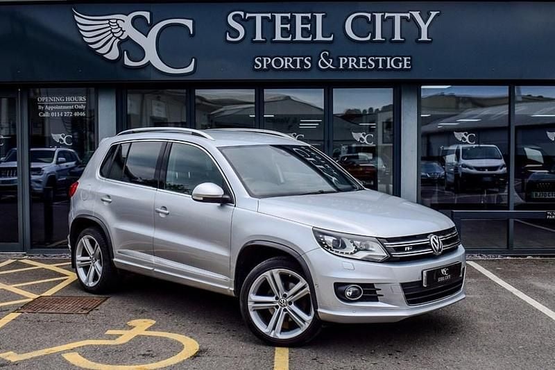 Silver Used 2016 VW Tiguan R-line Edition SUV | £13,985 (Good price) - Image 1/1