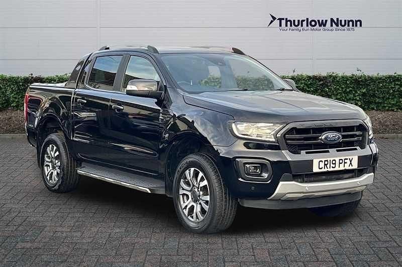 Black Used 2019 Ford Ranger Wildtrack Pickup | £14,799 (Super price) - Image 1/4