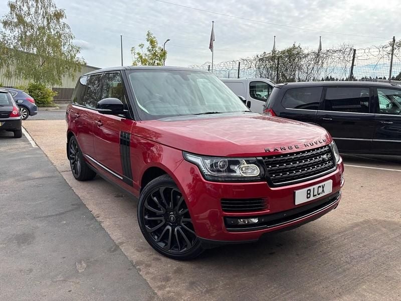 Red Used 2014 Land Rover Range Rover Autobiography SUV | £17,495 (Fair price) - Image 1/4