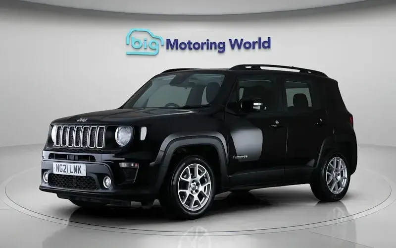 Used Jeep Renegade Longitude 120 HP (88 kW) 2021 Black SUV