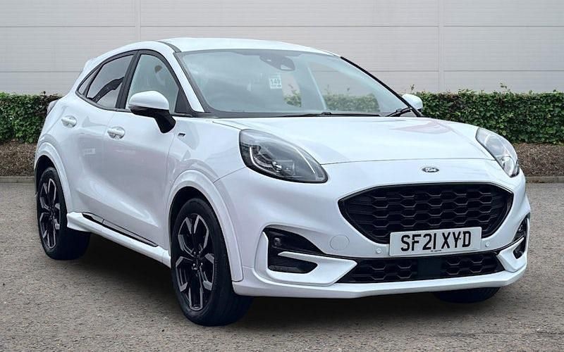Used Ford Puma ST-Line X 125 HP (91 kW) 2021 White SUV