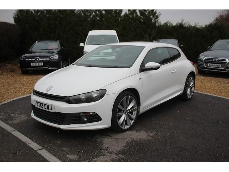 Used VW Scirocco R-line 170 HP (125 kW) 2012 White Coupe