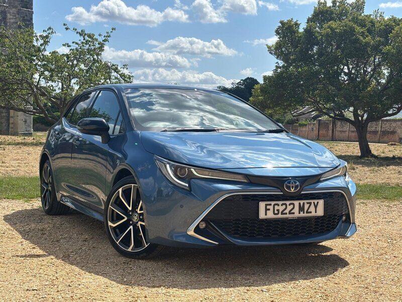 Denim blue bitone Used 2022 Toyota Corolla | £19,678 - Image 1/4