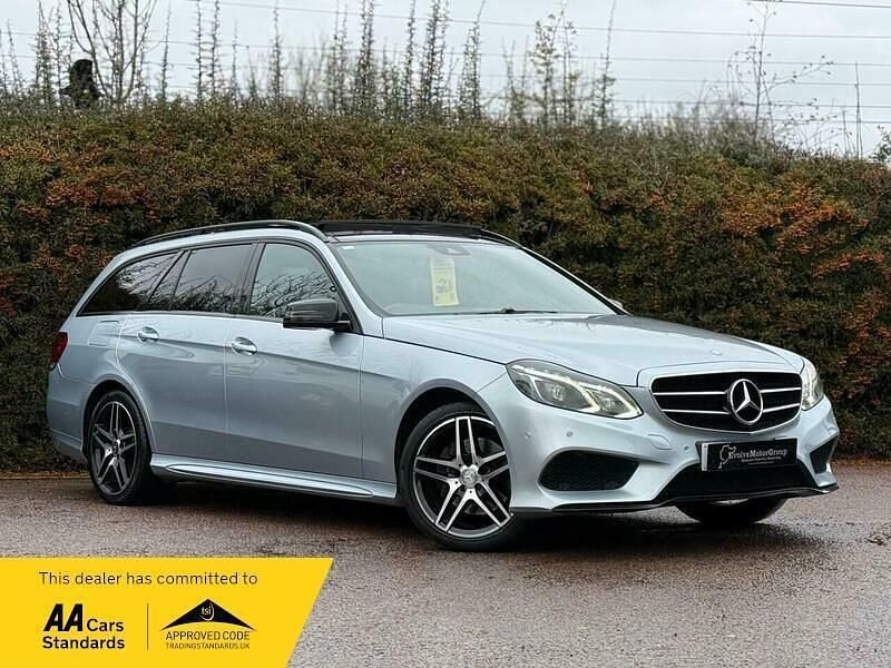 Used Mercedes E220 Premium 2015 Silver Estate