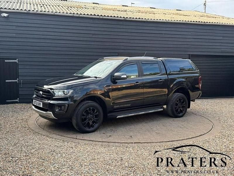 Black Used 2021 Ford Ranger Wildtrack Pickup | £21,000 (A bit pricey) - Image 1/4