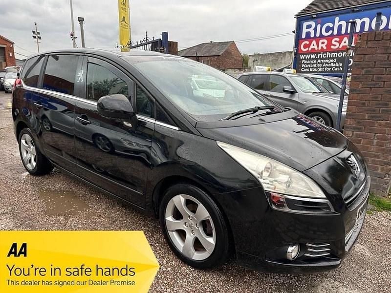 Black Used 2010 Peugeot 5008 Sport MPV | £1,995 - Image 1/3