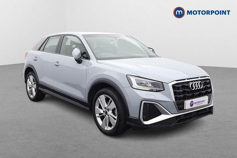 Grey Used 2022 Audi Q2 S-Line SUV | £19,649 (Fair price) - Image 1/4