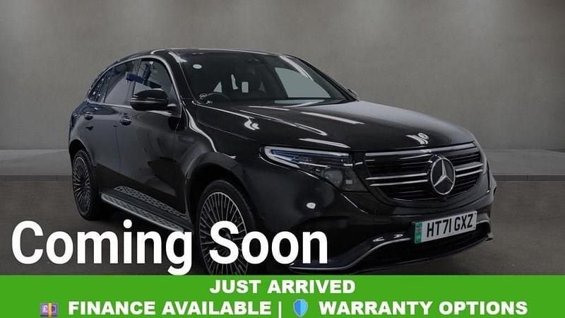 Used Mercedes EQC400 AMG line 300 kW (408 HP) 2021 Black SUV