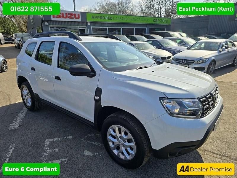 White Used 2019 Dacia Duster Essentiel SUV | £8,499 (Fair price) - Image 1/4
