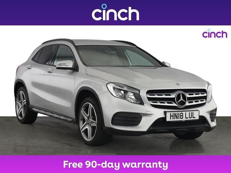 Silver Used 2018 Mercedes GLA200 AMG line SUV | £15,299 (Fair price) - Image 1/3