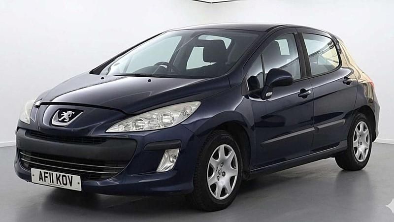 Begagnad Peugeot 308 S 2011 Blå Halvkombi