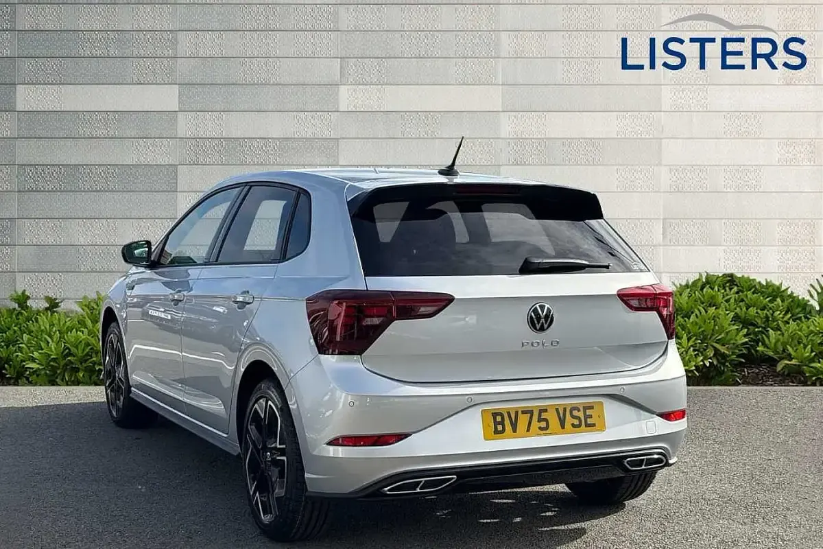 Used VW Polo R-line 95 HP (69 kW) 2025 Reflex silver Hatchback