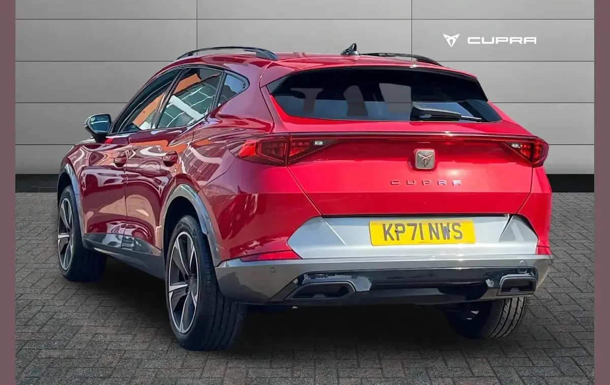 Used Cupra Formentor 150 HP (110 kW) 2021 Red SUV
