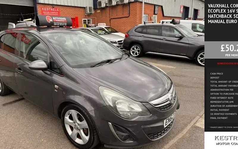 Used Vauxhall Corsa S 86 HP (63 kW) 2013 Hatchback