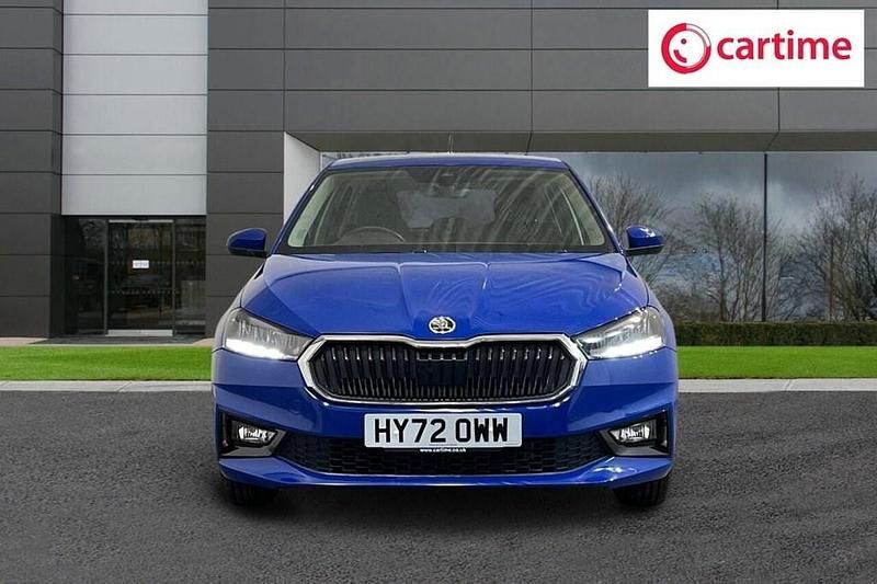 Used Skoda Fabia Comfort 80 HP (58 kW) 2022 Blue Hatchback